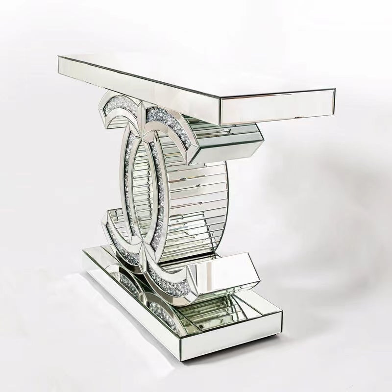 MUST GO! Mirror Surface Console Table Hallway Table (JS57)